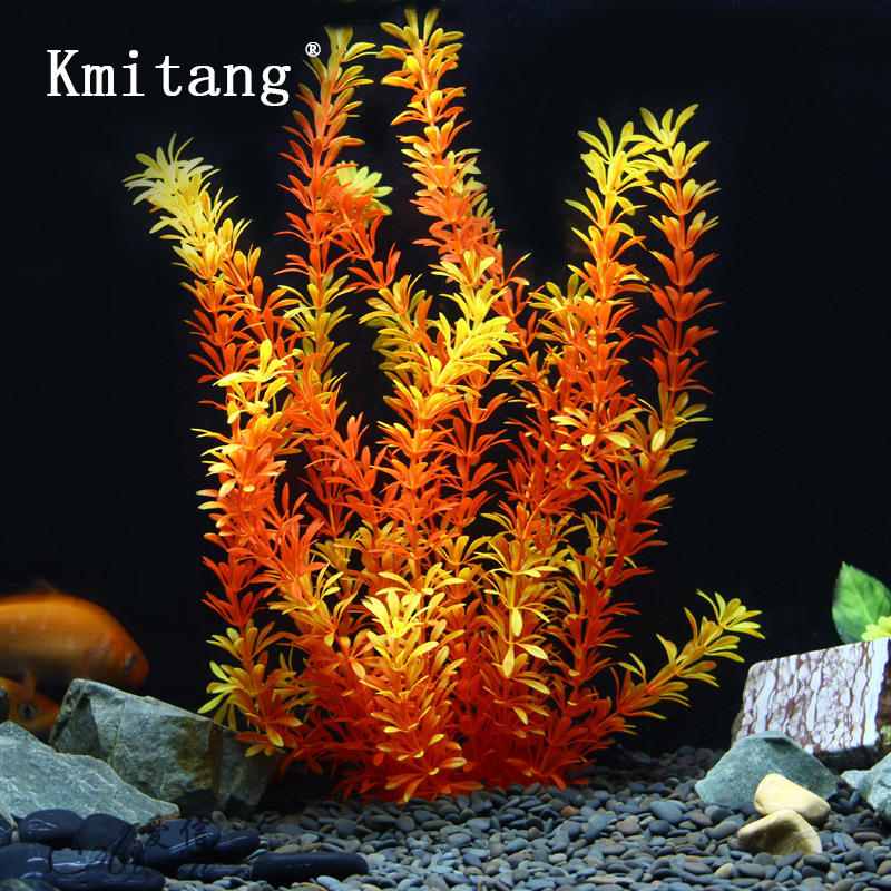 Aquarium Fish Store - 100cm Tropical Plants Large Artificial Water