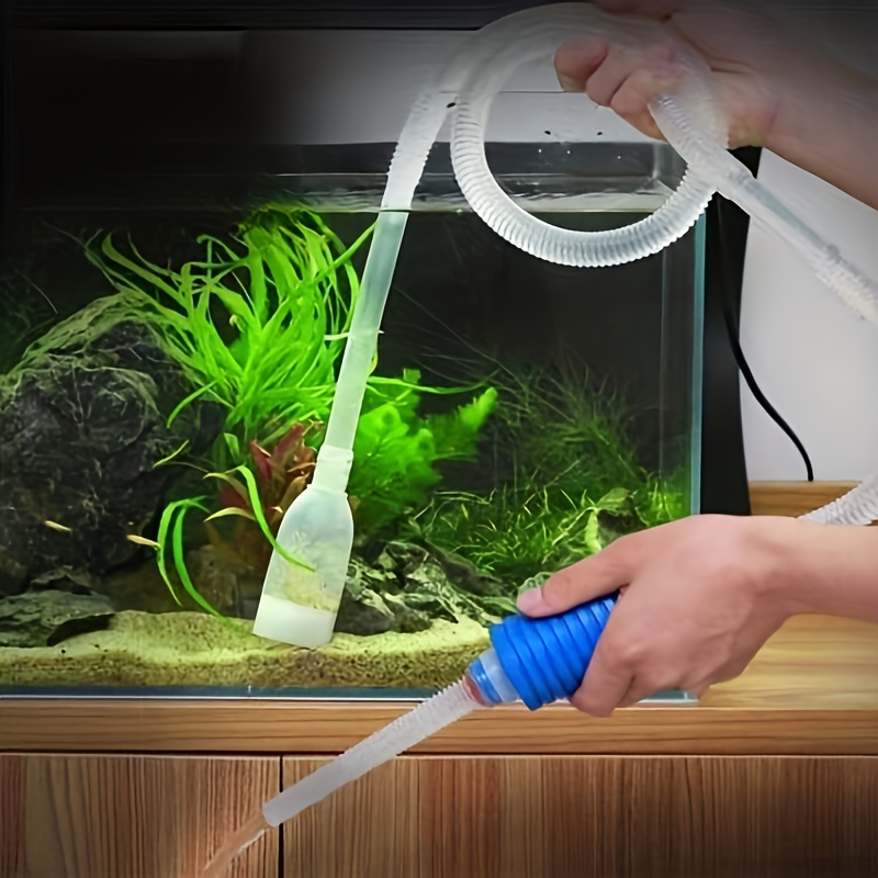 Gravel Vacuum Cleaner - Aquarium Water Changer Siphon Pump -