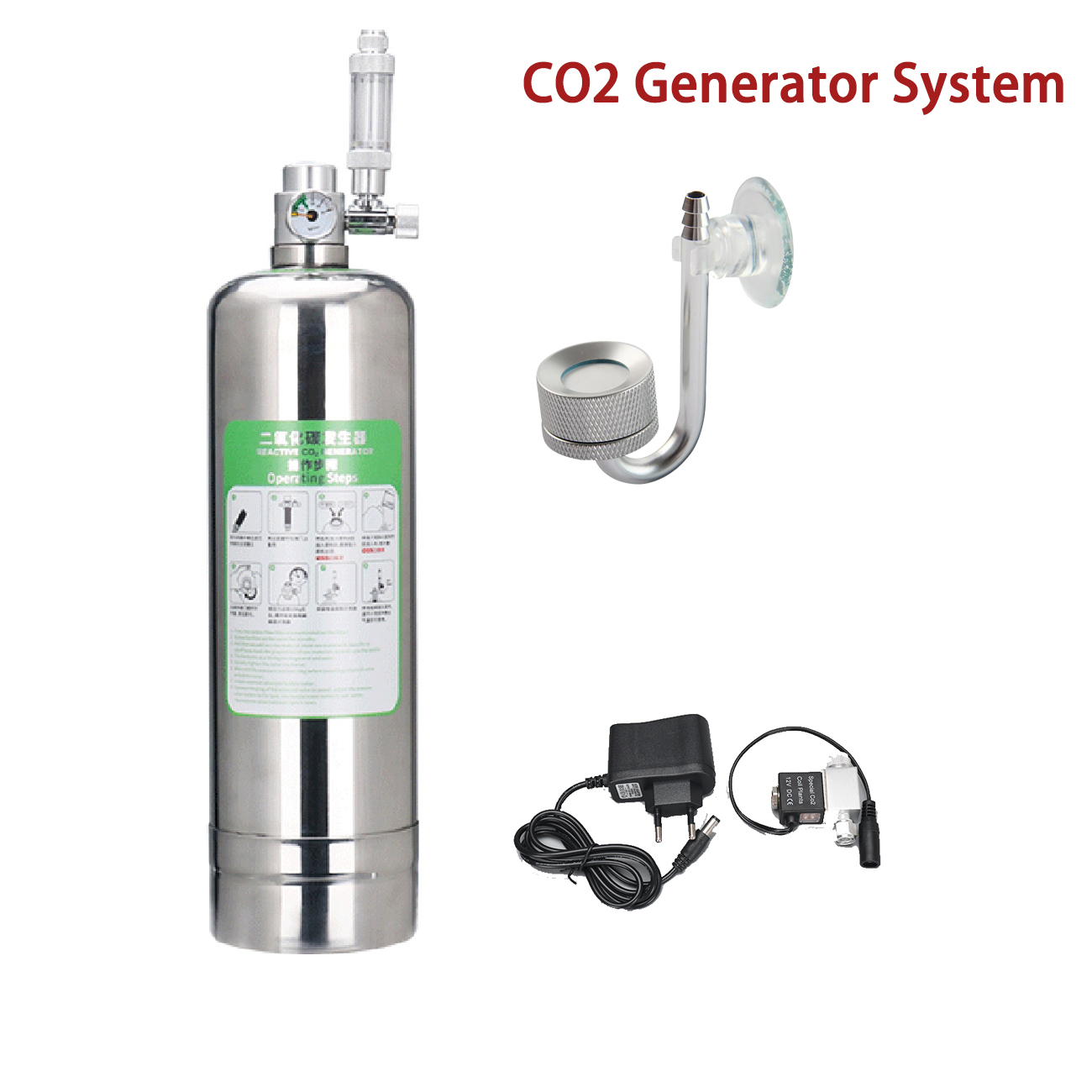 Aquarium CO2 Generator system  - огляд і ціна Aquarium Fish Store
