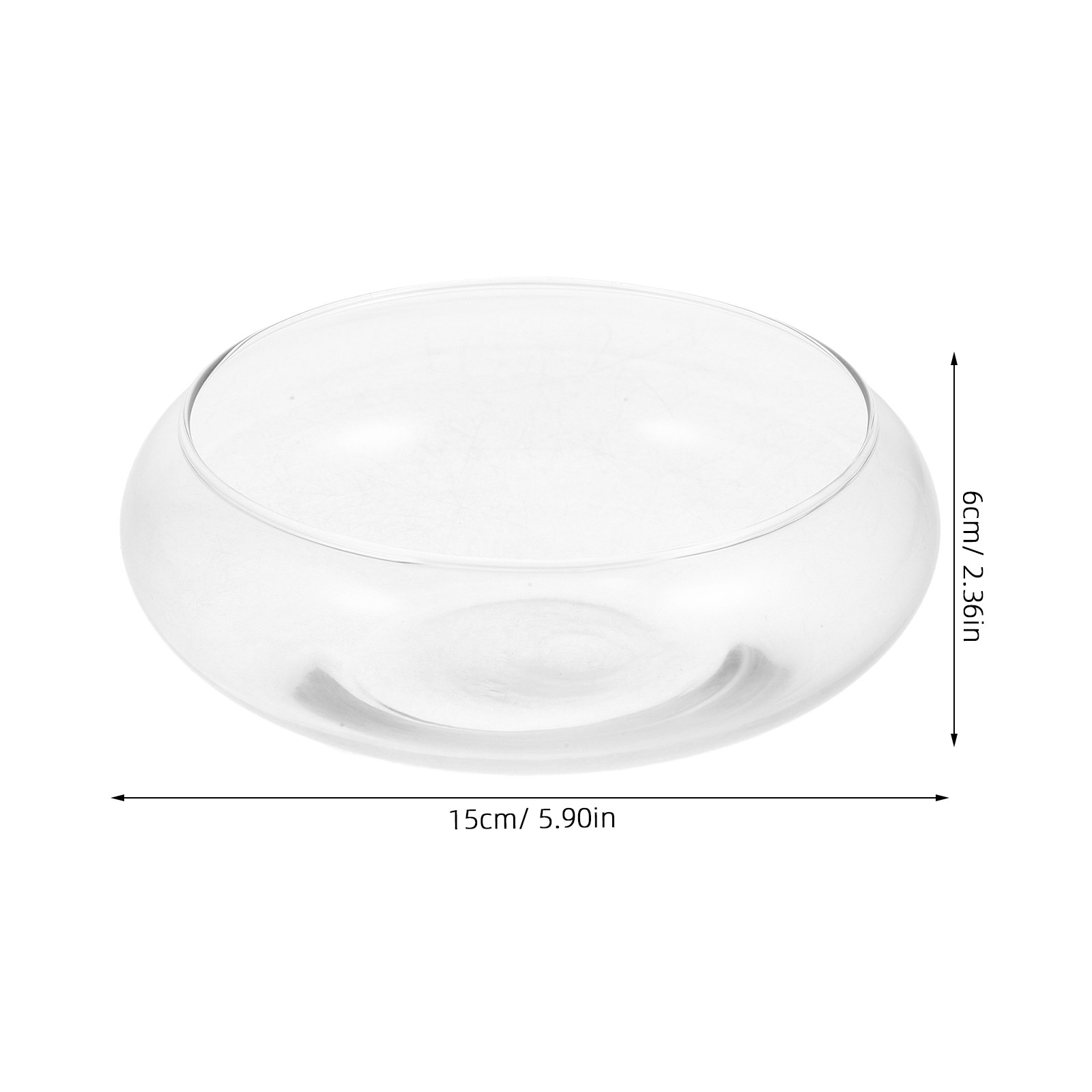 Clear Glass Fish Bowl Round De - огляд і ціна Aquarium Fish Goldfish