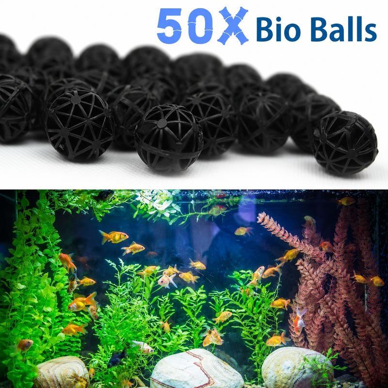 50Pcs 16mm Aquarium Bio Filter - огляд і ціна Aquarium Fish Store