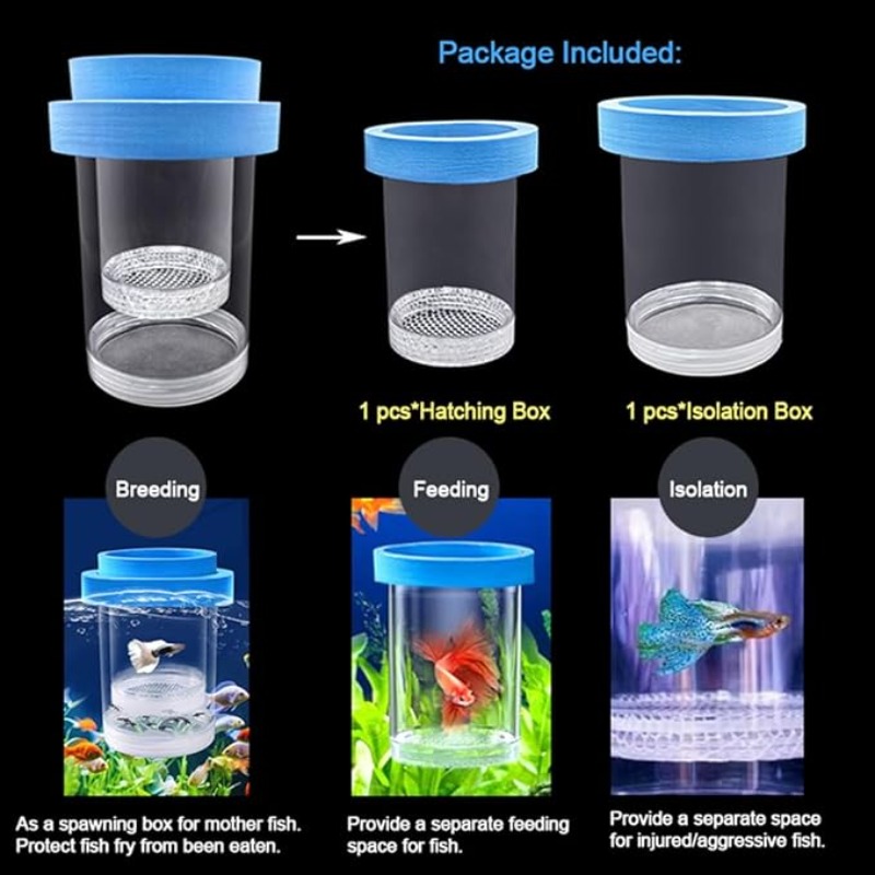 Floating Fish Breeding Isolati - огляд і ціна Aquarium Fish Betta