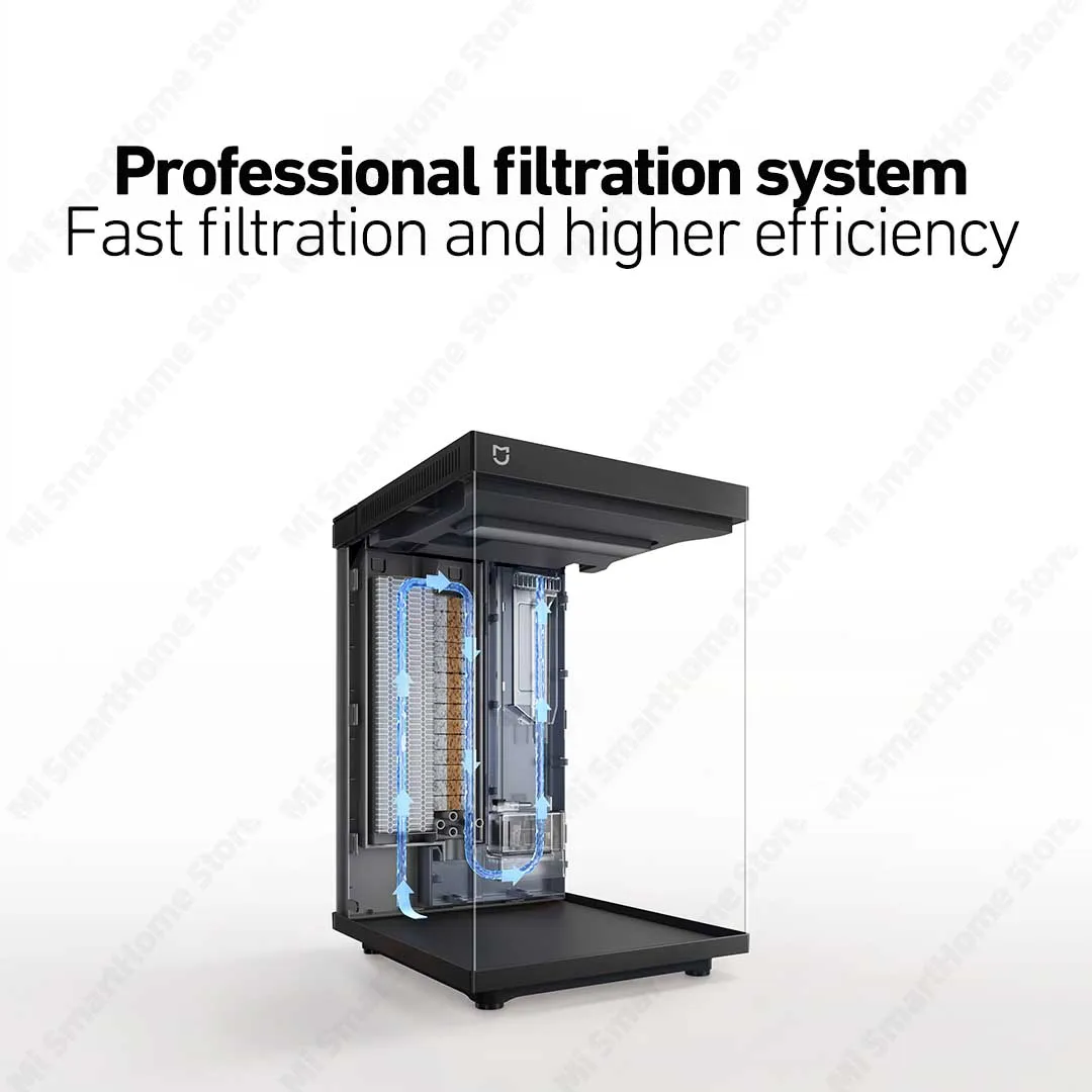 Xiaomi Smart Desktop Fish Tank - огляд і ціна Aquarium Xilong