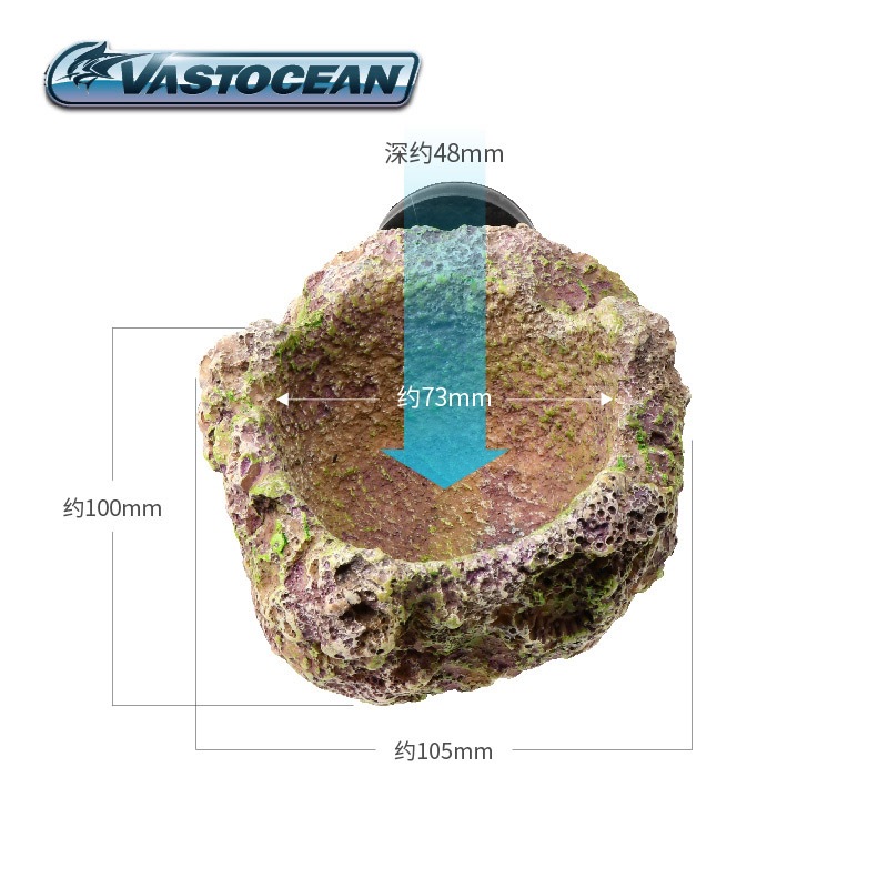 VASTOCEAN Magnetic Anemone Hol - огляд і ціна Aquarium Fish Hiding Places