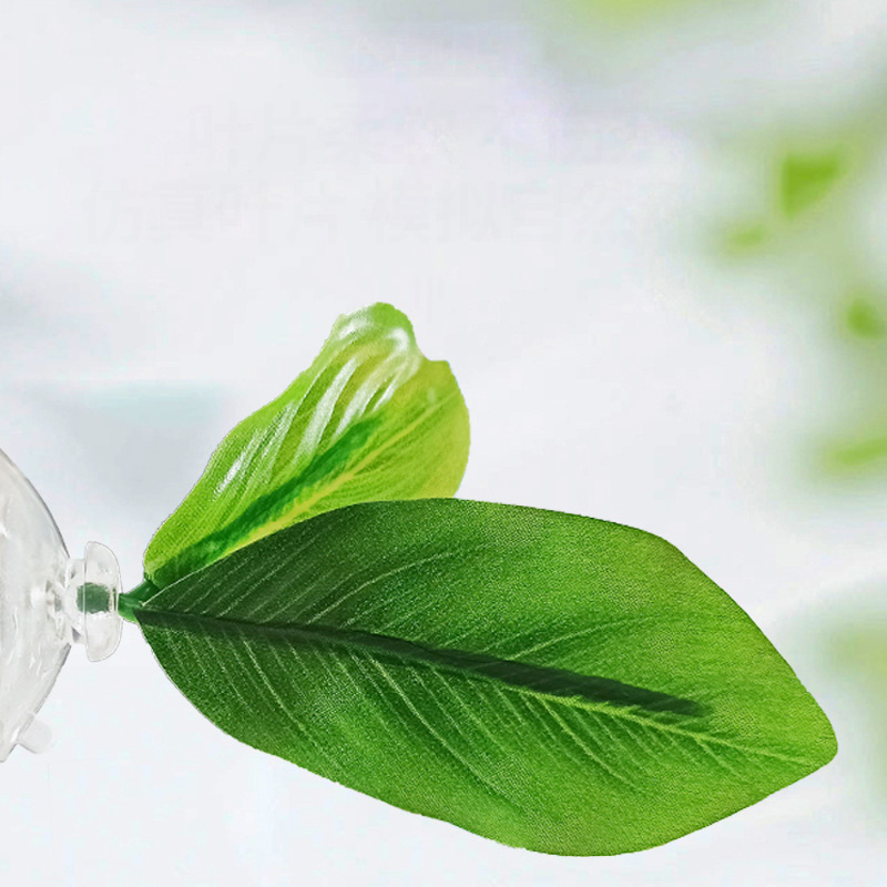 (Ce14)1/5PC Green Leaf Hammock - огляд і ціна Aquarium Fish Betta