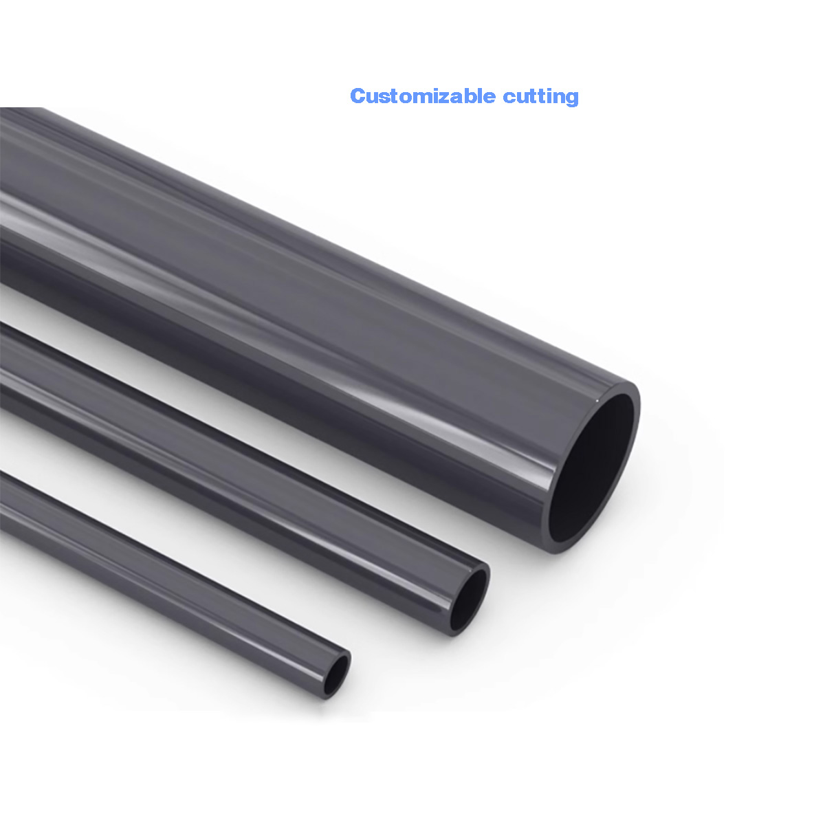 Black PVC Plastic Pipe Hollow  - огляд і ціна Aquarium Fish Hiding Places
