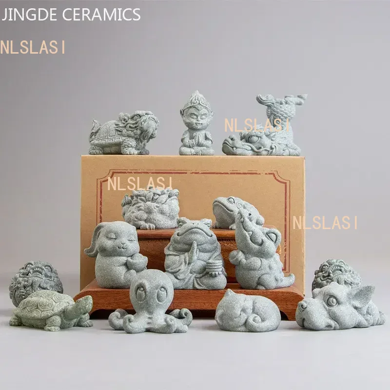 Creative Handmade Stone Tea Pe - огляд і ціна Aquarium Fish Goldfish