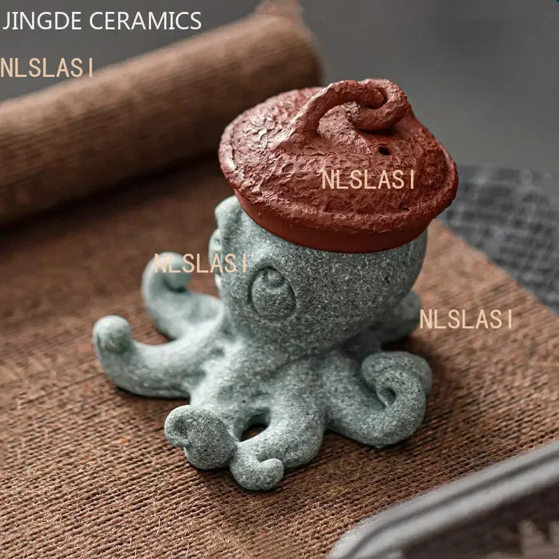 Creative Handmade Stone Tea Pe - огляд і ціна Aquarium Fish Goldfish