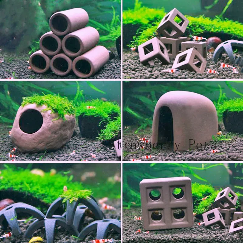 Ceramic Aquarium Decoration Fi - огляд і ціна Aquarium Fish Hiding Places