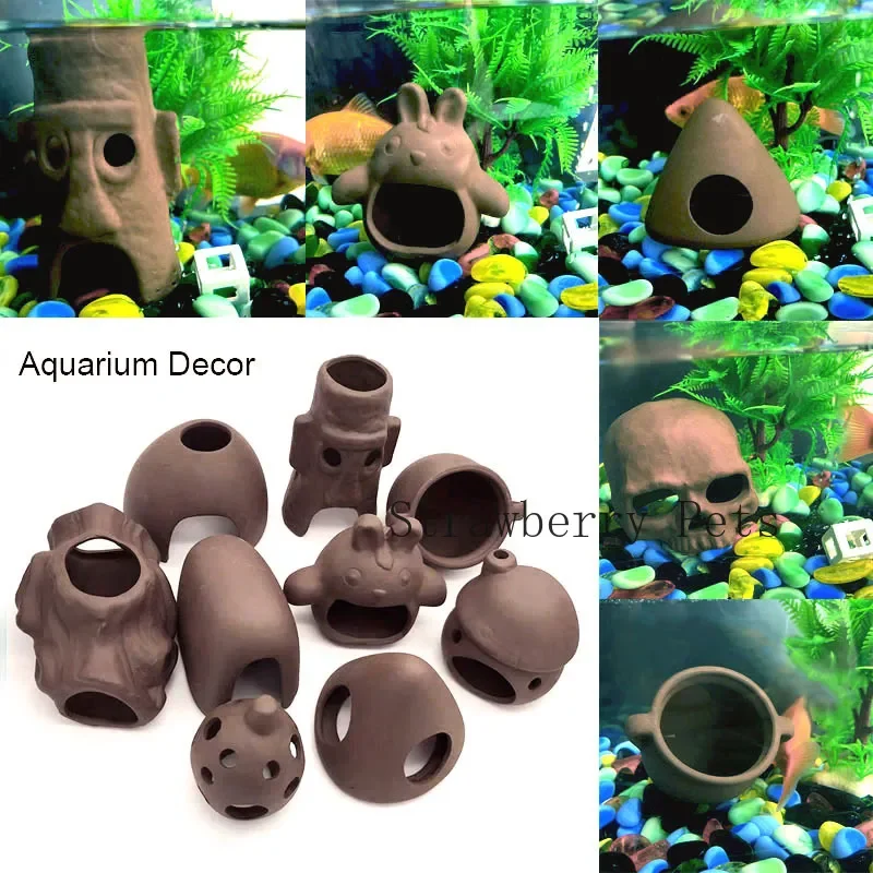 Ceramic Aquarium Decoration Fi - огляд і ціна Aquarium Fish Hiding Places