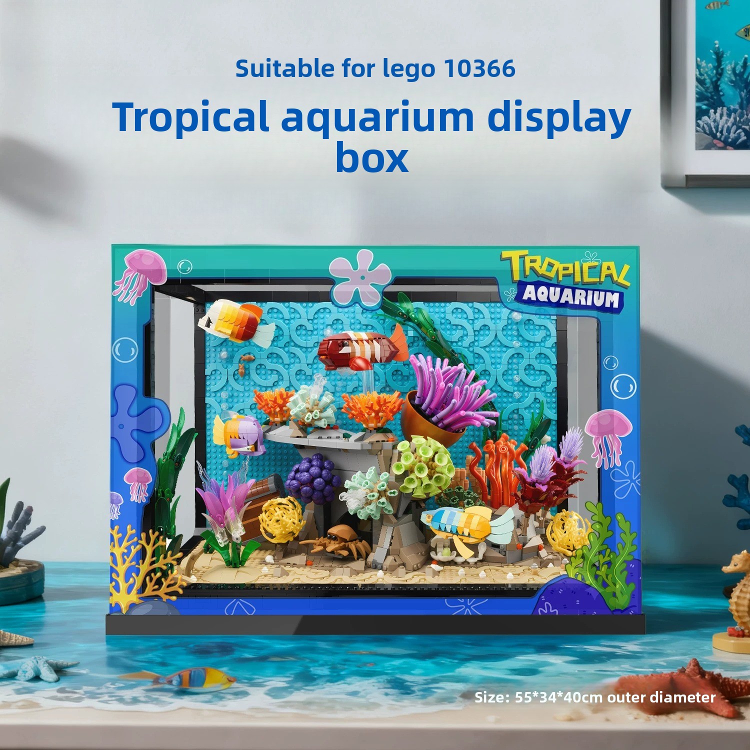 Acrylic transparent display bo - огляд і ціна Aquarium Fish Store