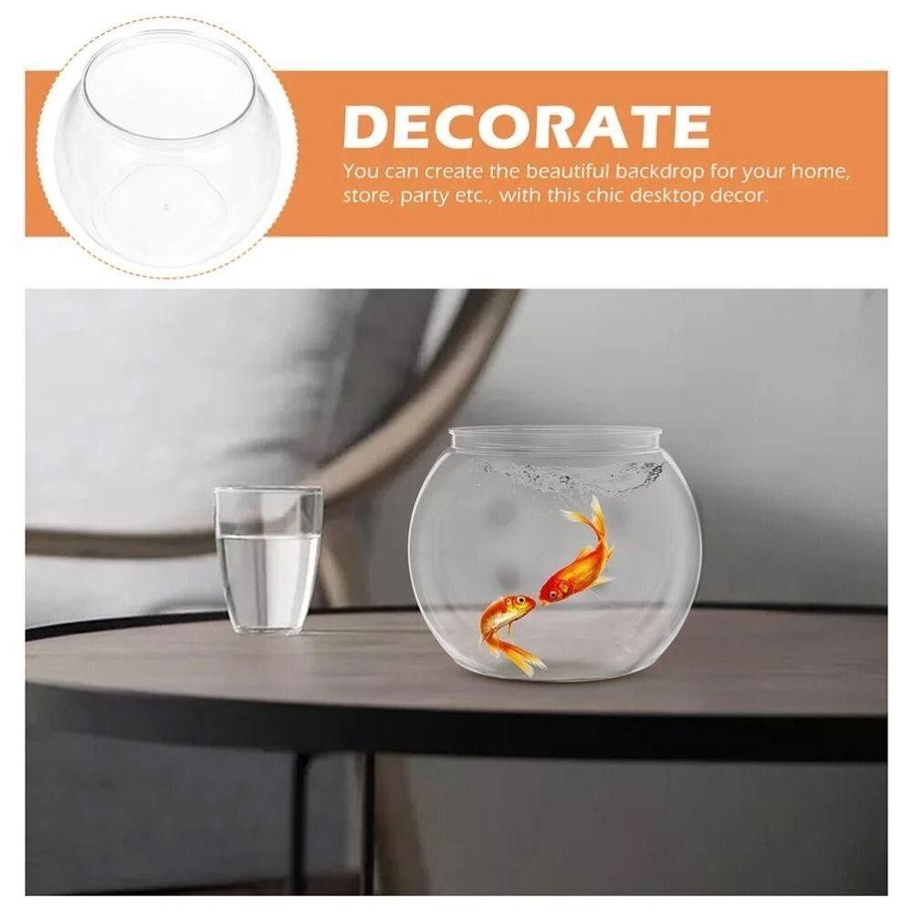 Portable Transparent Fish Tank - огляд і ціна Aquarium Fish Goldfish