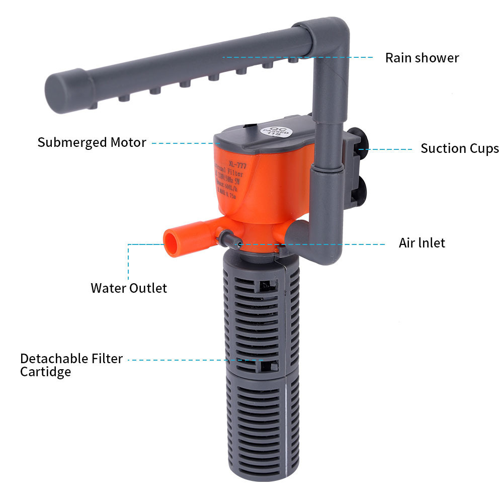 Xilong Mini Filter Pump Aquari - огляд і ціна Aquarium Xilong