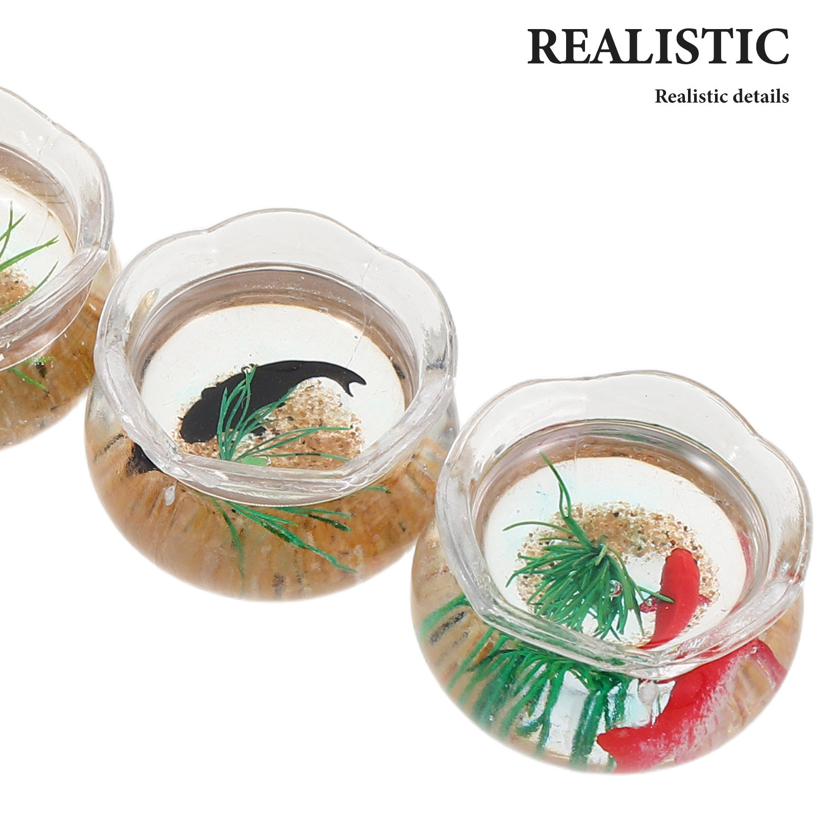 5Pcs Mini Fish Aquarium Realis - огляд і ціна Aquarium Fish Goldfish