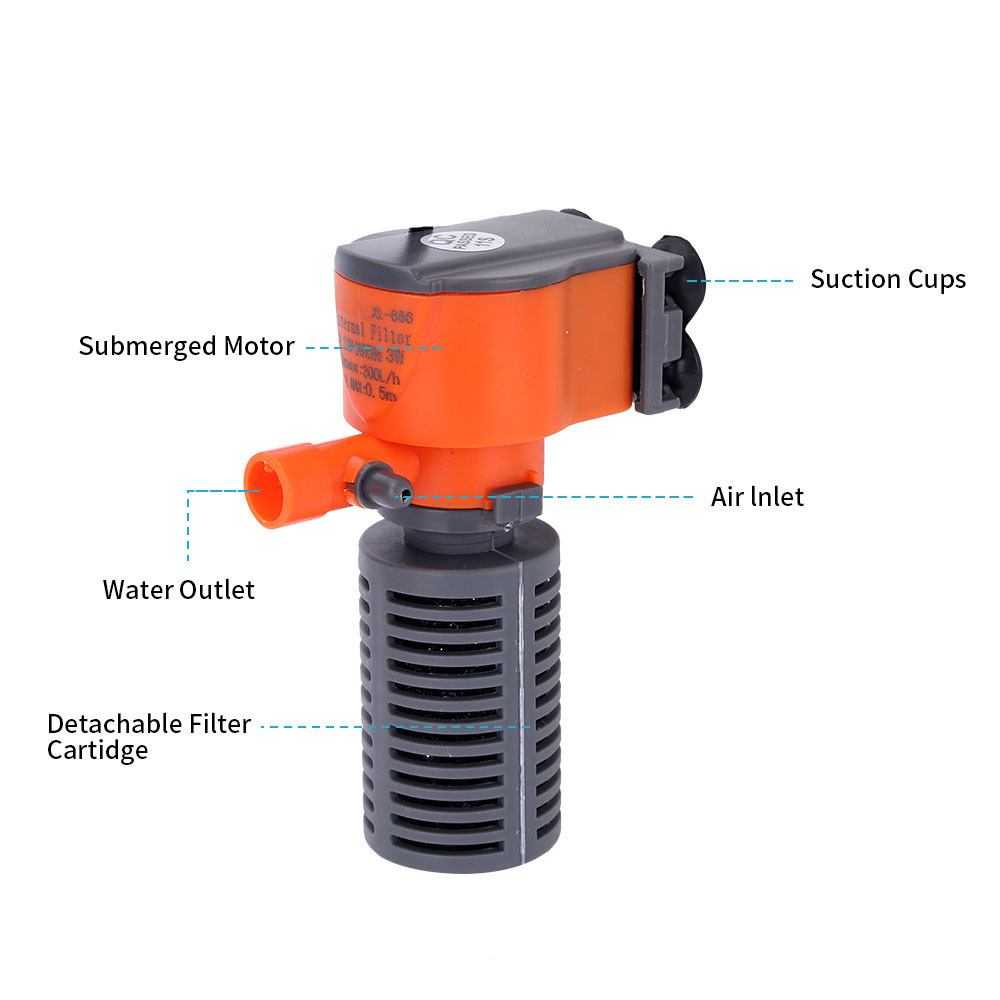 Xilong XL-666/777A Mini Pumpin - огляд і ціна Aquarium Xilong
