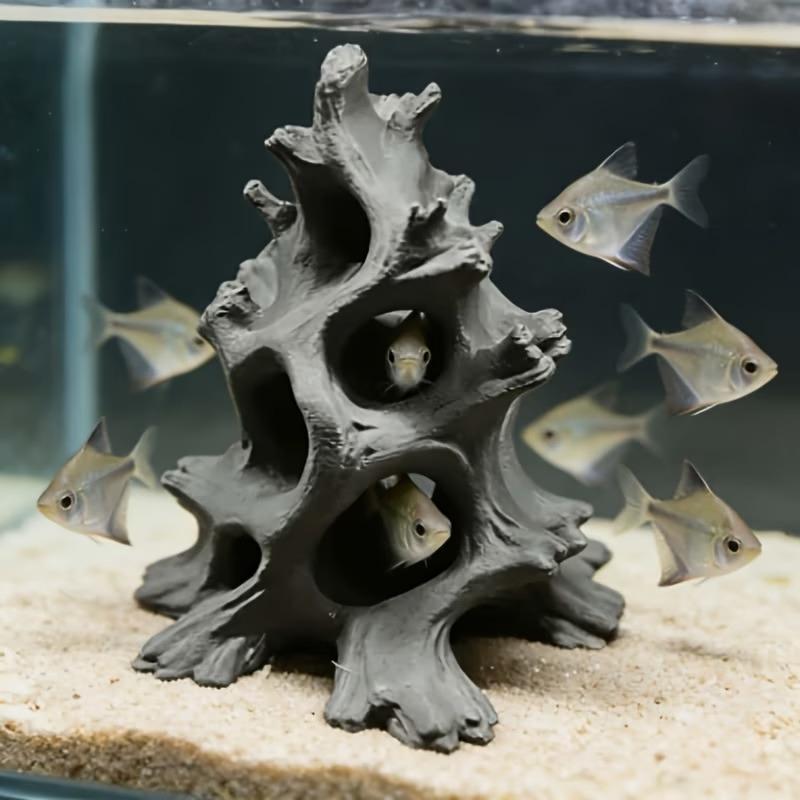 Hidden Multi-Hole Natural Drif - огляд і ціна Aquarium Fish Hiding Places