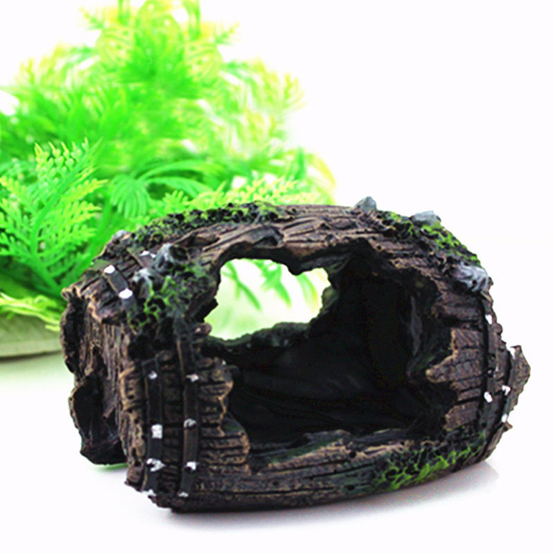Aquarium Artificial Barrel Cav - огляд і ціна Aquarium Fish Hiding Places