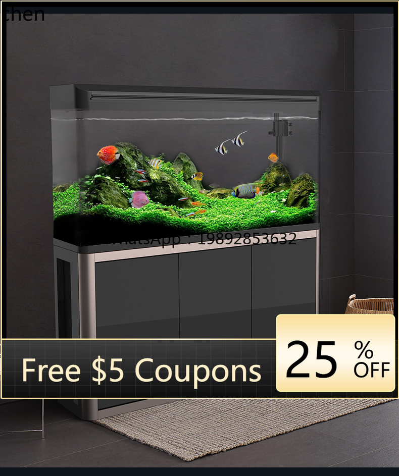 YGG  living room fish tank Xil - огляд і ціна Aquarium Xilong