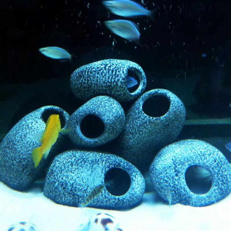 1/2Pcs Aquarium Cichlid Stone  - огляд і ціна Aquarium Fish Hiding Places